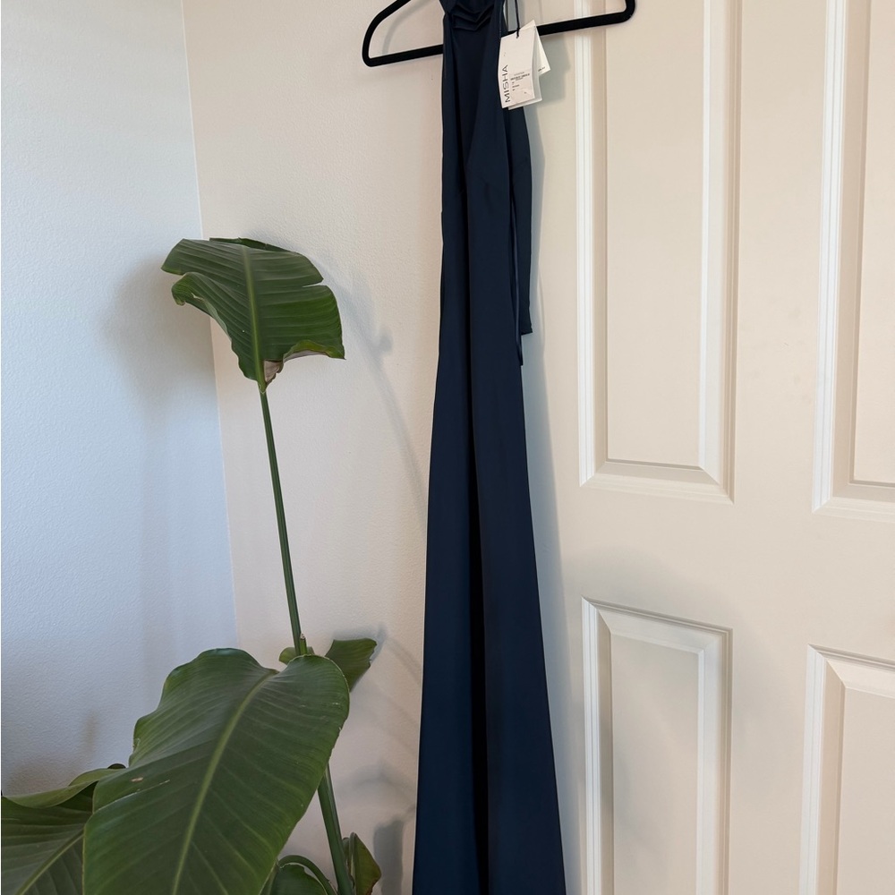 MISHA Evianna Satin Gown